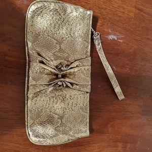 Gold Clutch Purse